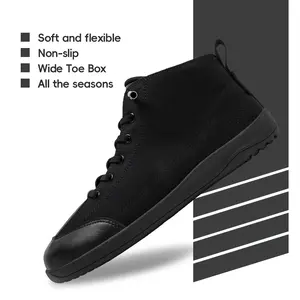 HOBIBEAR Unisex Wide Barefoot Boots for Mens Womens Hiking Outdoor Walking Shoes Athletic