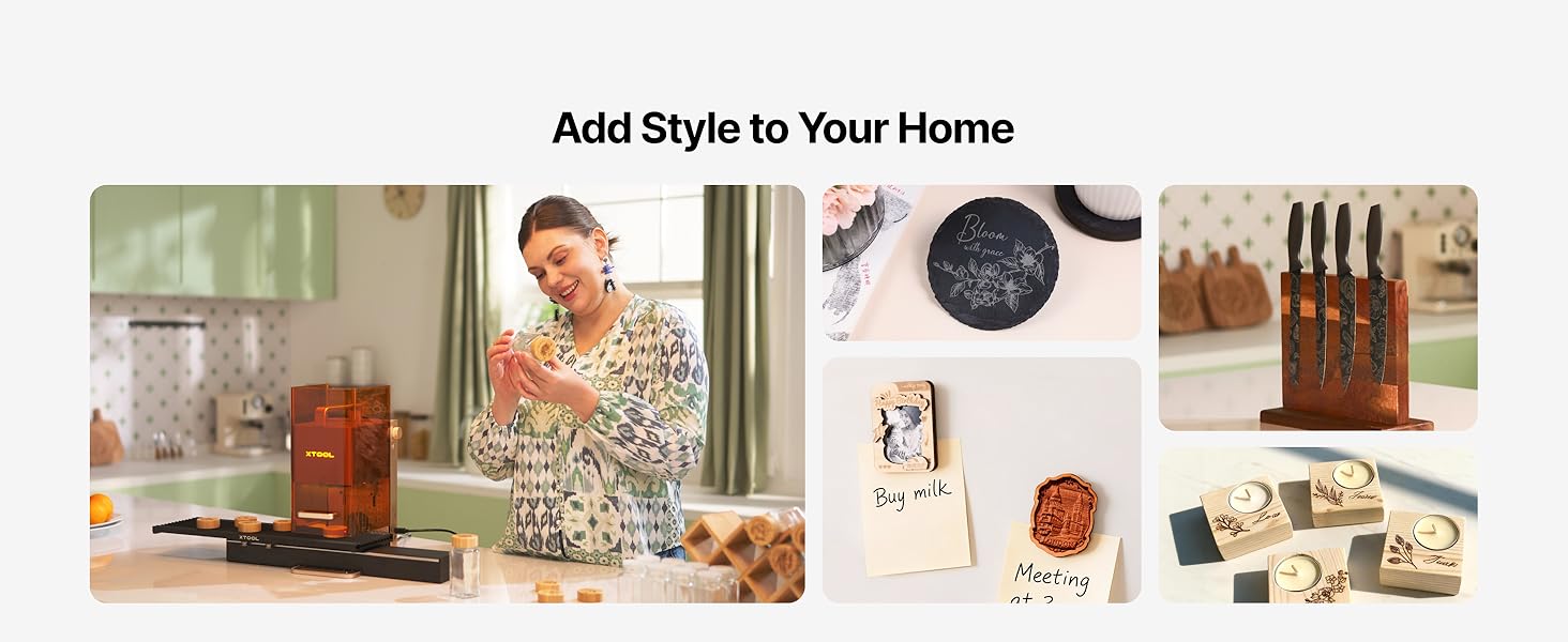 xTool F2 5W IR & 15W Diode Dual Laser Engraver, Built-in 50MP Camera, 6000mm/s Ultra Fast, 3D Embossing, Color Marking on Metal, On-Site & Small-Batch Ready, Portable Desktop Laser Engraving Machine