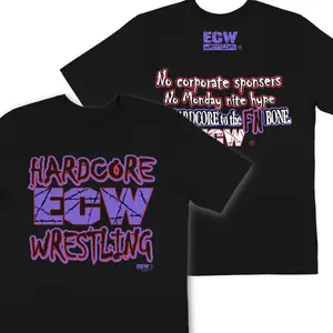[SALE UP TO 45%] ECW WWF WWE Invasion Hardcore Logo Shirt Taz Sandman Dreamer RVD Sabu S-5XL , Graphic Tee, Gift For Him, Gift For Fan, Gift For All