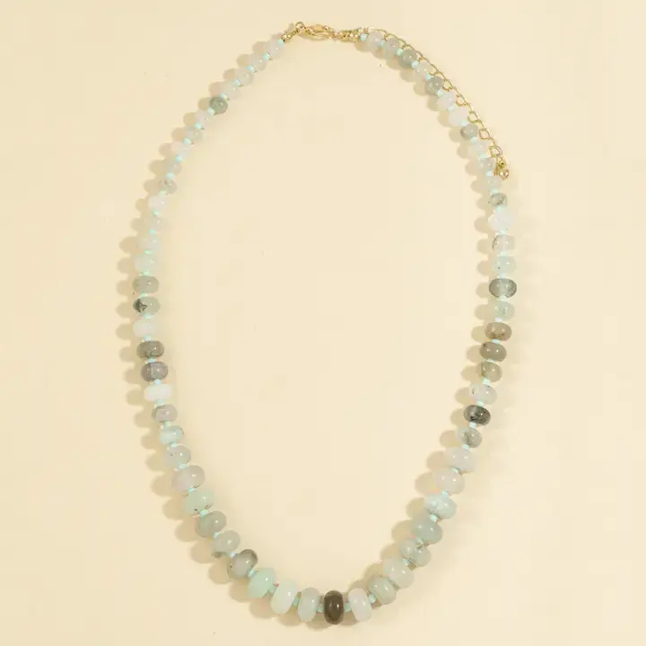 Luna Necklace Grey