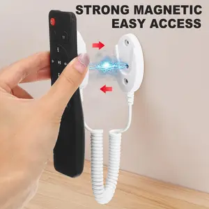 Magnetic Remote Control Hook, with Spiral Cable or Without Cable, Anti-Loss Design, Essential Accessory for Devices