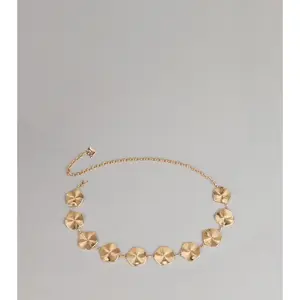 Golden Intent Textured Disc Chain Belt