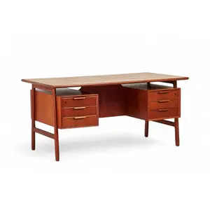 MODEL 75 WRITING DESK IN TEAK BY GUNNI OMANN