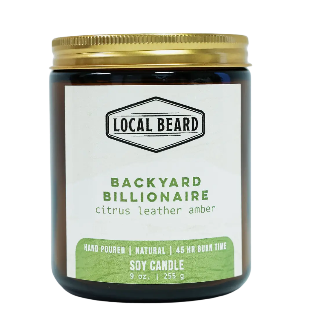 Backyard Billionaire Candle