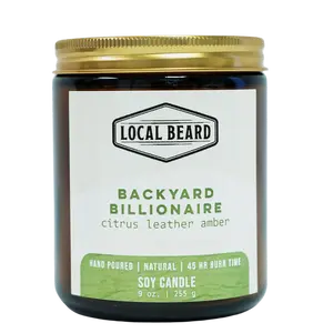 Backyard Billionaire Candle
