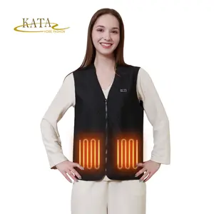 The Valentine's Day Gift Heated Vest Women, (Battery Pack Not Included) Smart Controller With Lights-out, Electric Warming Heated Jackets