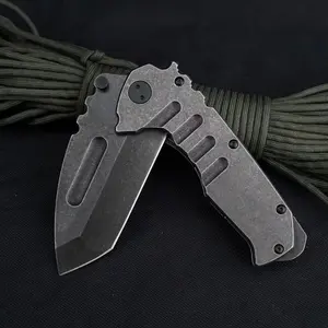 Folding knife Medford heavy duty folding knife large steel handle folding knife camping self-defense knife