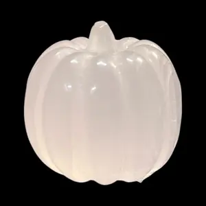 Rose Quartz Pumpkin carving approximately 1 inch