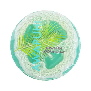 Awapuhi Sea Salt & Kukui Exfoliating Loofah Soap 4.75oz