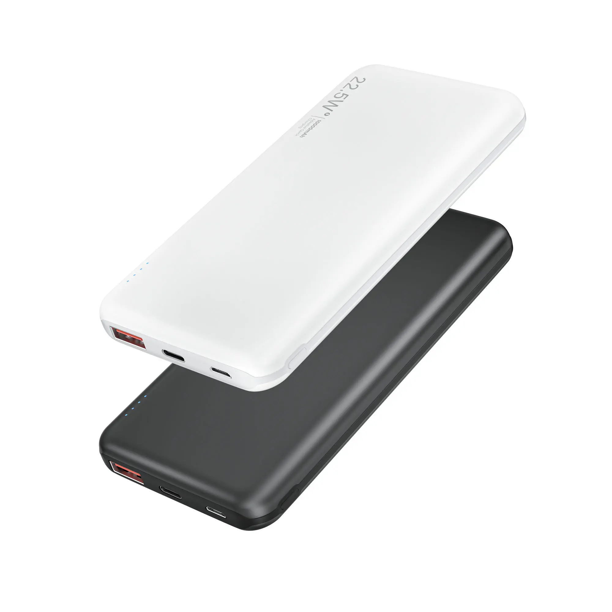 summerwins 2-Pack 10000mAh Battery Power Bank - High-Speed Dual-Port USB-C Fast Charging Portable Charger for Smartphone, Heated Vest, Travel, Outdoor Activities, Electronics Accessories