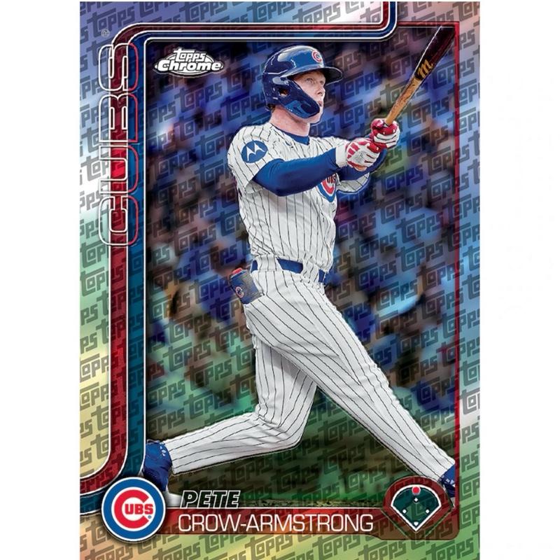 2025 Topps Chrome Updates Baseball Factory Sealed Fanatics Exclusive Mega Box Trading Cards