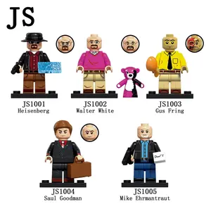 Breaking Bad Movie Series Building Block Figures Toy, Collectible PVC Action Figure Set, Ideal Gift for Fans & Kids