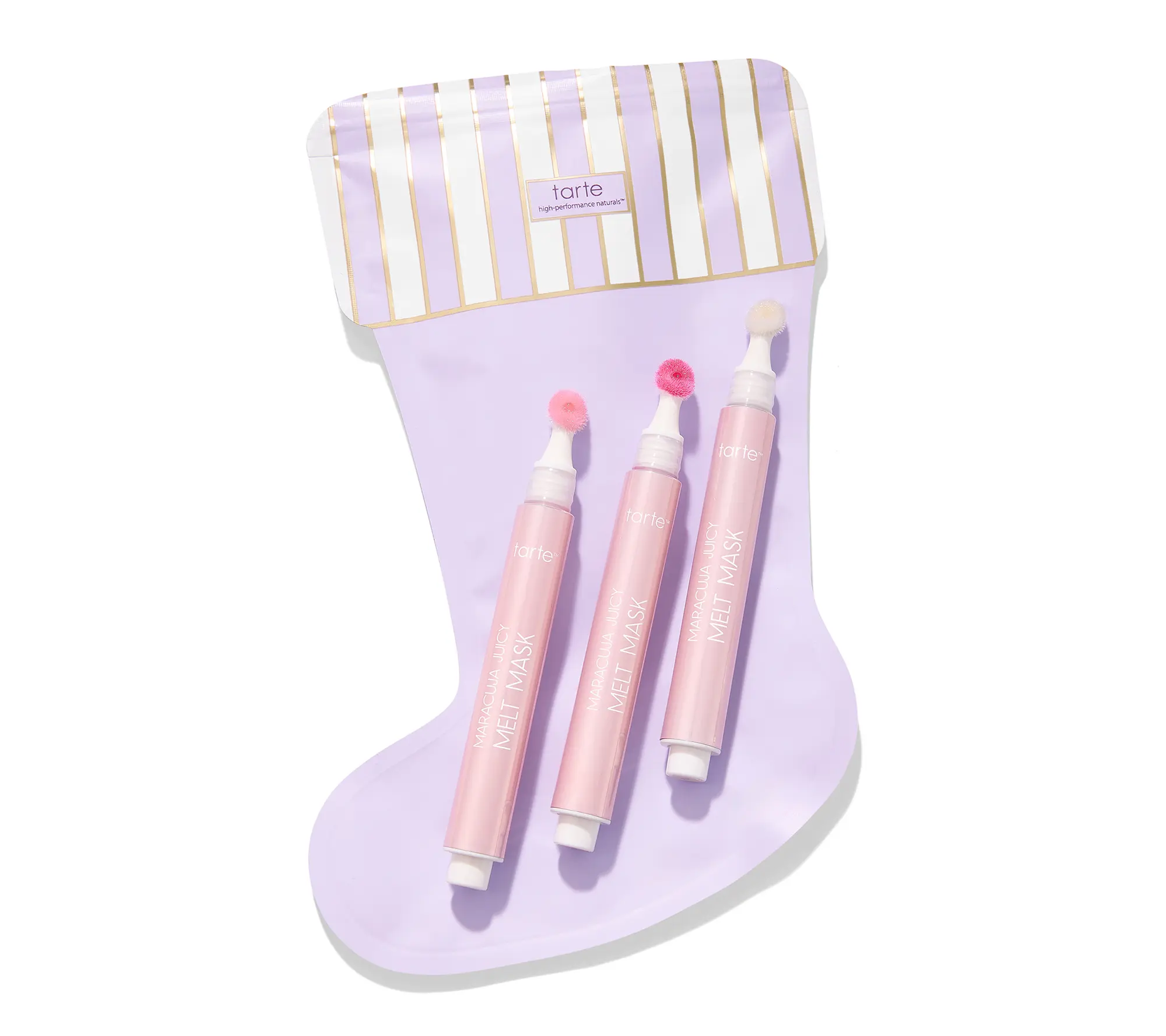 tarte maracuja juicy melt mask trio gift set & bag