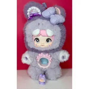 Nommi A Bite of Sweetheart Taro Pastry Purple Bunny Plush Blind Box Mini Figure