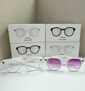 AI Smart Glasses Camera HD Video Recording Glasses with Audio, Real-Time Translation, Bluetooth Call & Music, AI Object Recognition, Touch Control, Wearable Camera Glasses for Men Women Travel Outdoor