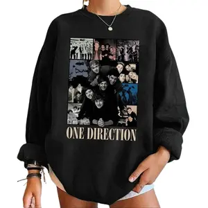 Vintage One Direction Tour Sweatshirt, Up All Night Shirt, Music Tee, Gift, Unisex Crewneck Hoodie