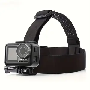Headband Mounting Bracket Suitable for DJI Osmo Action 4 3 Insta360 Ace Pro Go3 GoPro 12 11 10 9 8 7 AKASO Xiaoyiyi 4k Sports Camera Accessories