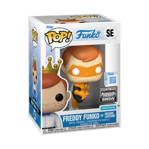 Funko Pop Vinyl Figure Freddy Funko As Orange Lantern