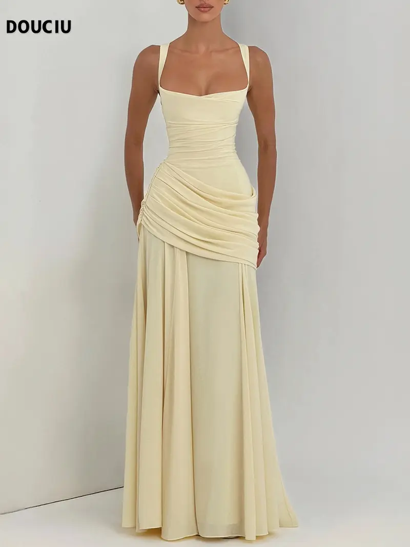 floor length formal wedding guest dresses - TikTok Shop