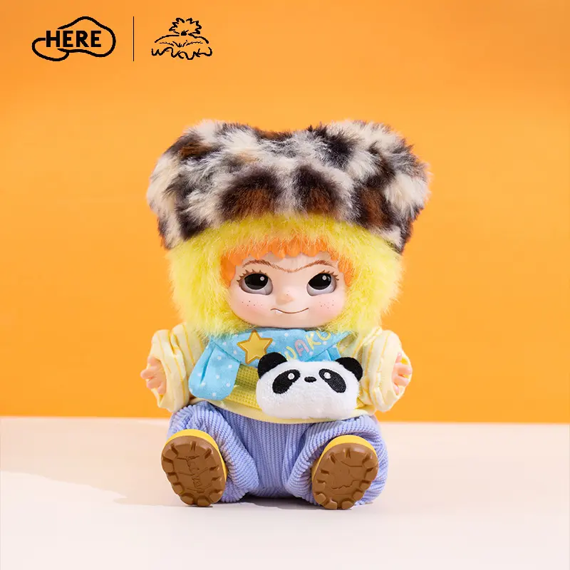 WAKUKU-Fuzzy fun party Figure Dolls clothes‌