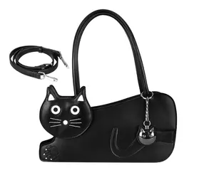 Black TUKSkin Kitty Handbag