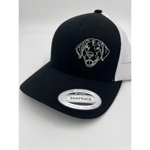 Lab labrador hat minimalist embroidered