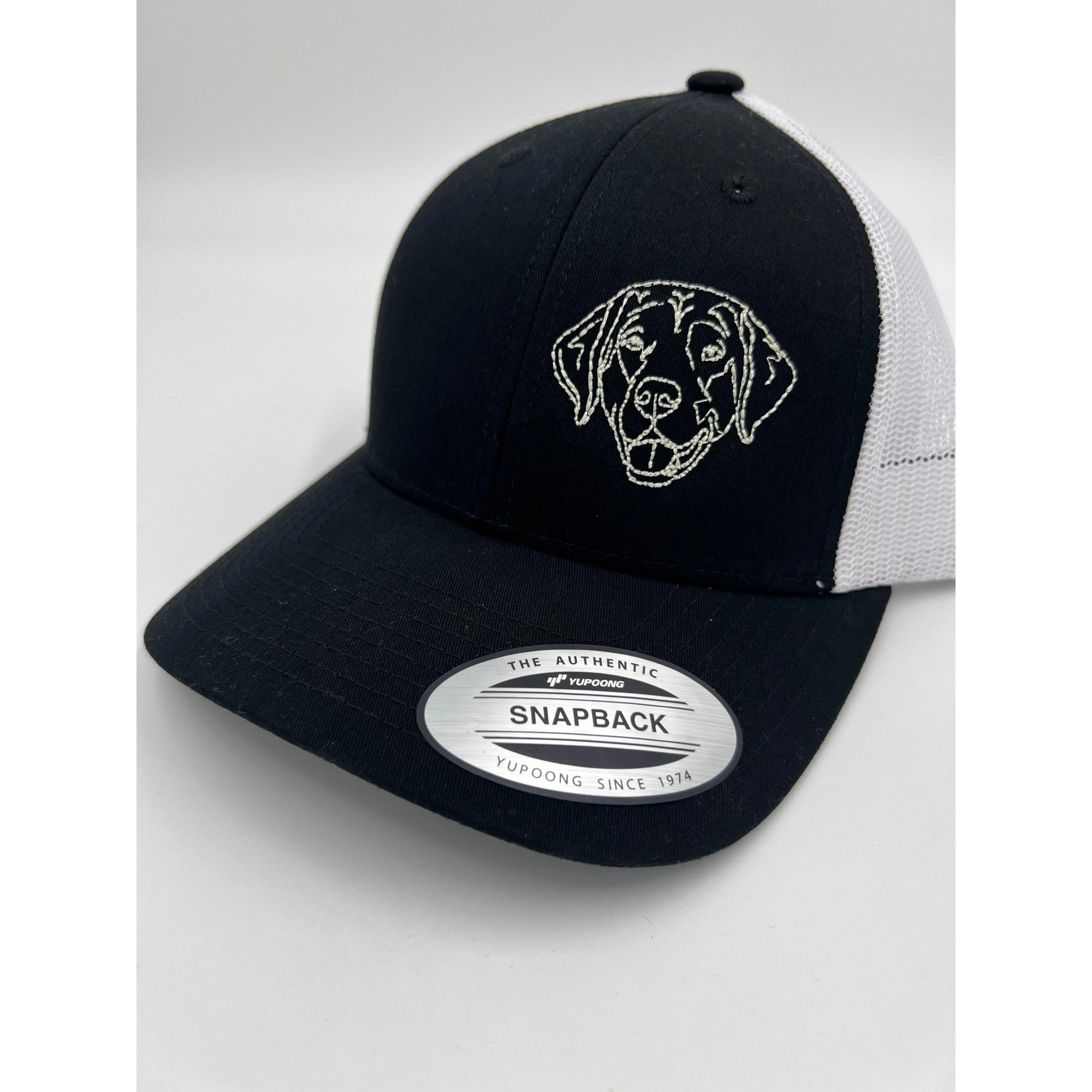 Lab labrador hat minimalist embroidered