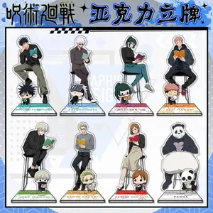 Jujutsu Kaisen Anime Book Series Double Sided Acrylic Stand Figure Gojo Satoru Fushiguro Megumi Itadori Yuji Desktop Display