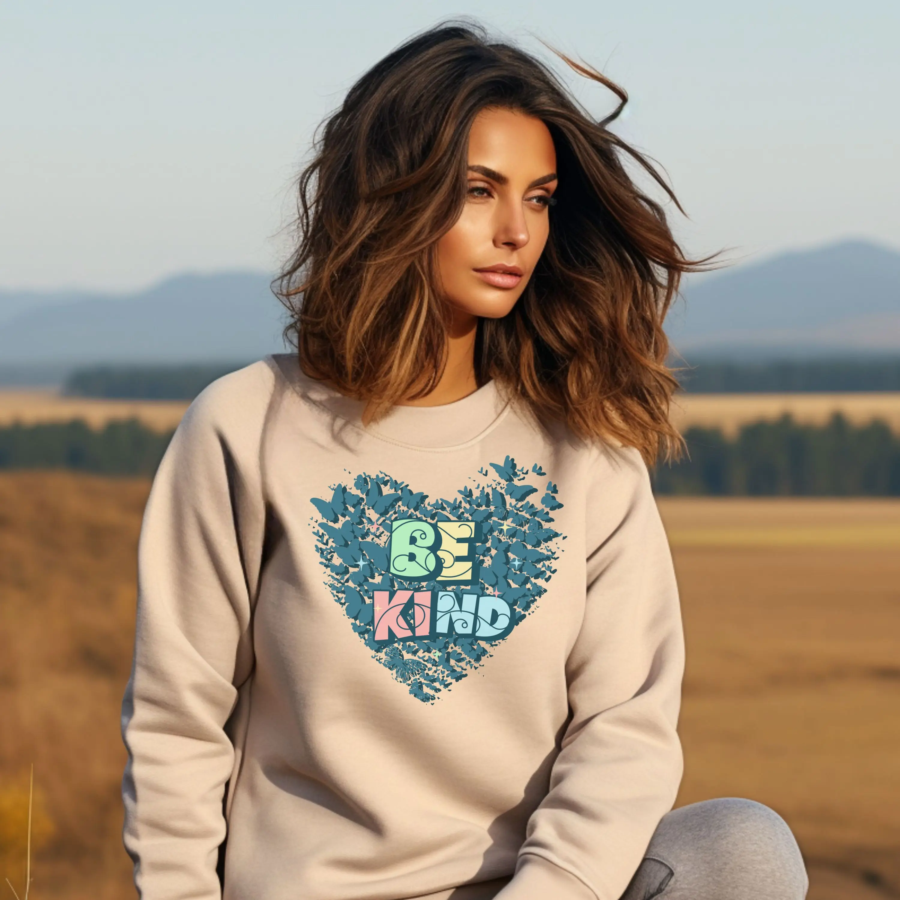 Be Kind Valentines Day Sweater, Mental Health Valentines Day Sweater