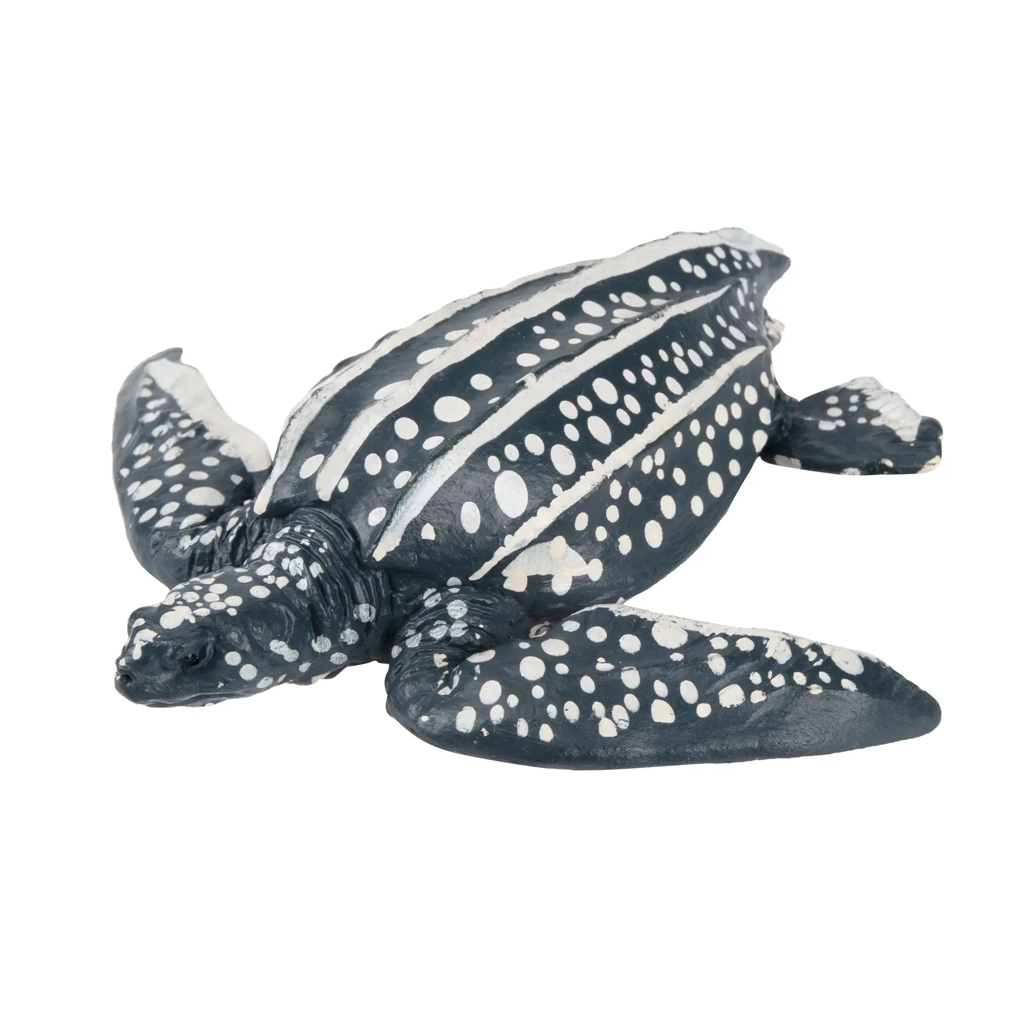Toymany Hand-Painted Leatherback Sea Turtle Figurine – Realistic Marine Animal Model, Perfect for Early Education, Montessori Sensory Play, Cake & Party Decorations, Desk & Home Décor, Thoughtful Gifts, and Collectible Figurine