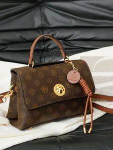 European and American Fashion Women's Bag, Vintage Style, Unique Print, 2026 New Arrival, Trendy Shoulder Crossbody Bag