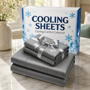Deep Pocket Bamboo Sheets Set - Breathable, Cooling, Hypoallergenic Bed Sheets in Multiple Colors & Sizes, Soft & Wrinkle-Free Luxury Bedding for Kids and Adults