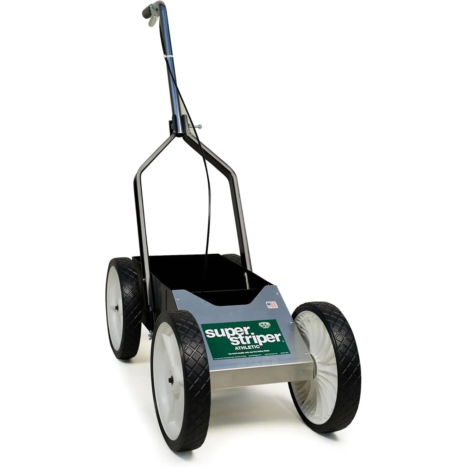 Fox Valley Athletic Super Striper Field Marker Machine Line Striping Machine for Soccer Fields, Outdoor Basketball Court, or Pickleball Court - A Superb Field Striping Machine