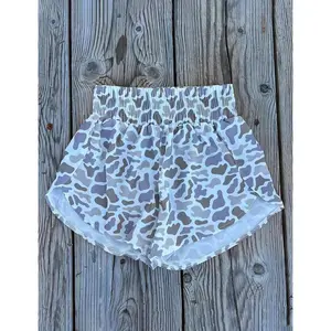 1PCS Sleep Shorts Women, Girls Camo Athletic Beach Short, Camo Shorts Camping Casual Womenswear