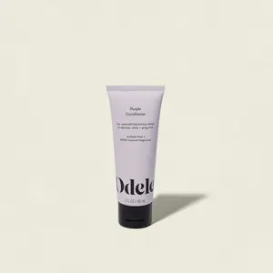 Odele Purple Conditioner | Toning Conditioner for Blonde, Gray + Highlighted Hair | Neutralizes Brassiness, Adds Shine + Softness | 2 fl. oz