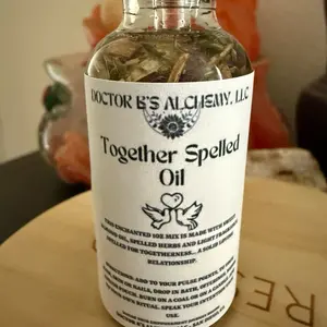 Together Spelled Oil for Togetherness and Solid Relationships Body Care Blend Comfort Cosmetic