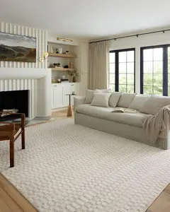 Loloi Kamala Collection KAM-05 Ivory/Grey 5'-3" X 7'-9" Area Rug Loloi Rugs