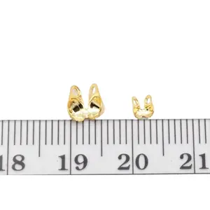 Gold Filled Look, ep 14k Shell Crimp cover for jewelry making sizes 1.5mm and 3mm