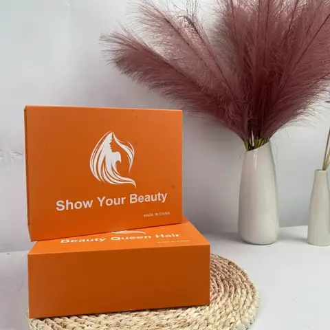 Solid Color Cardboard Mailer Boxes - Secure Shipping Containers for Wigs, Hair Extensions, Hair Accessories, Various Sizes for Package Delivery, Wig Shipping