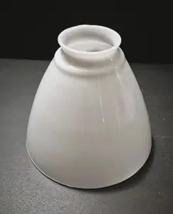 61273 Opal Glass Diffuser Lamp Shade – 6" Spread, 2¼" Fitter, 5" Height
