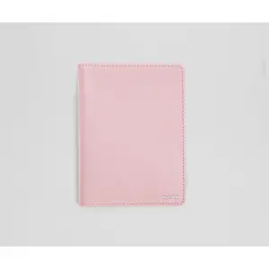 Passport Holder in Glacial Pink