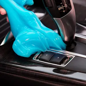 Car Cleaning Gel Universal Interior Dust Cleaner Putty for Car Vents Dashboard Keyboard Auto Detailing Accessory