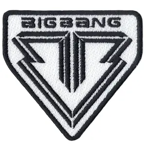 K-Pop Big Bang Korean Music Group Iron On Patch