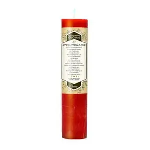 Attraction/Love Blessed Herbal Candle - Romantic Lavender Spice Blend - 40 Hour Burn Time - Decorative Candle for Love and Spirit - Fragrance