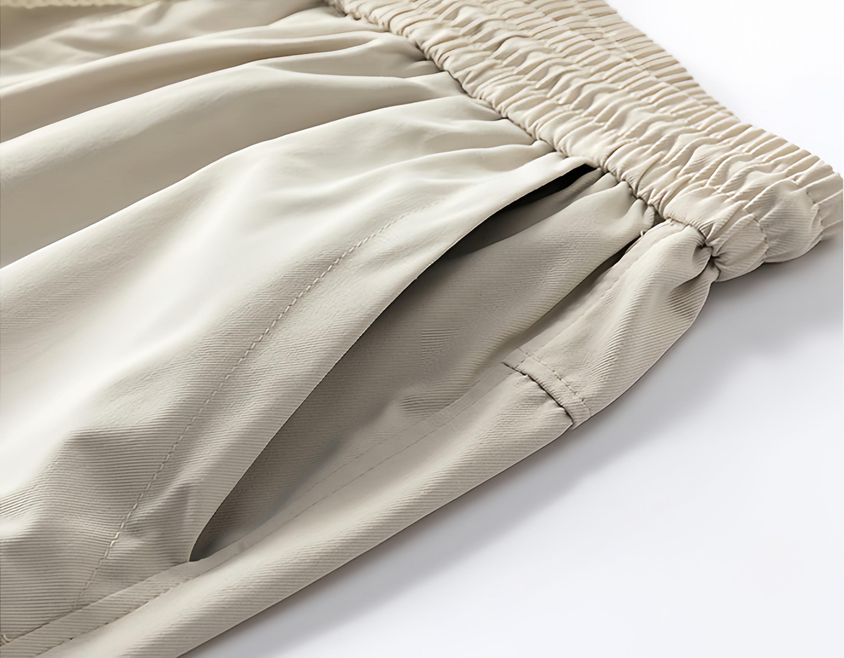 Men’s summer American workwear shorts, lightweight fabric; men’s casual ...