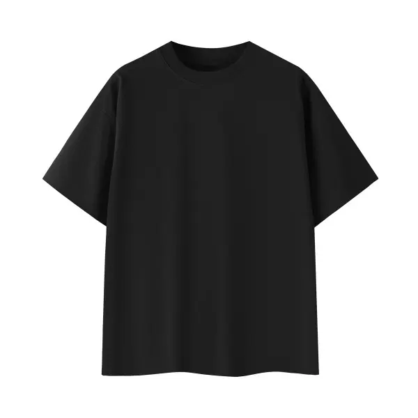 Unisex Lightweight Cotton Crew Neck Short Sleeve T-Shirt