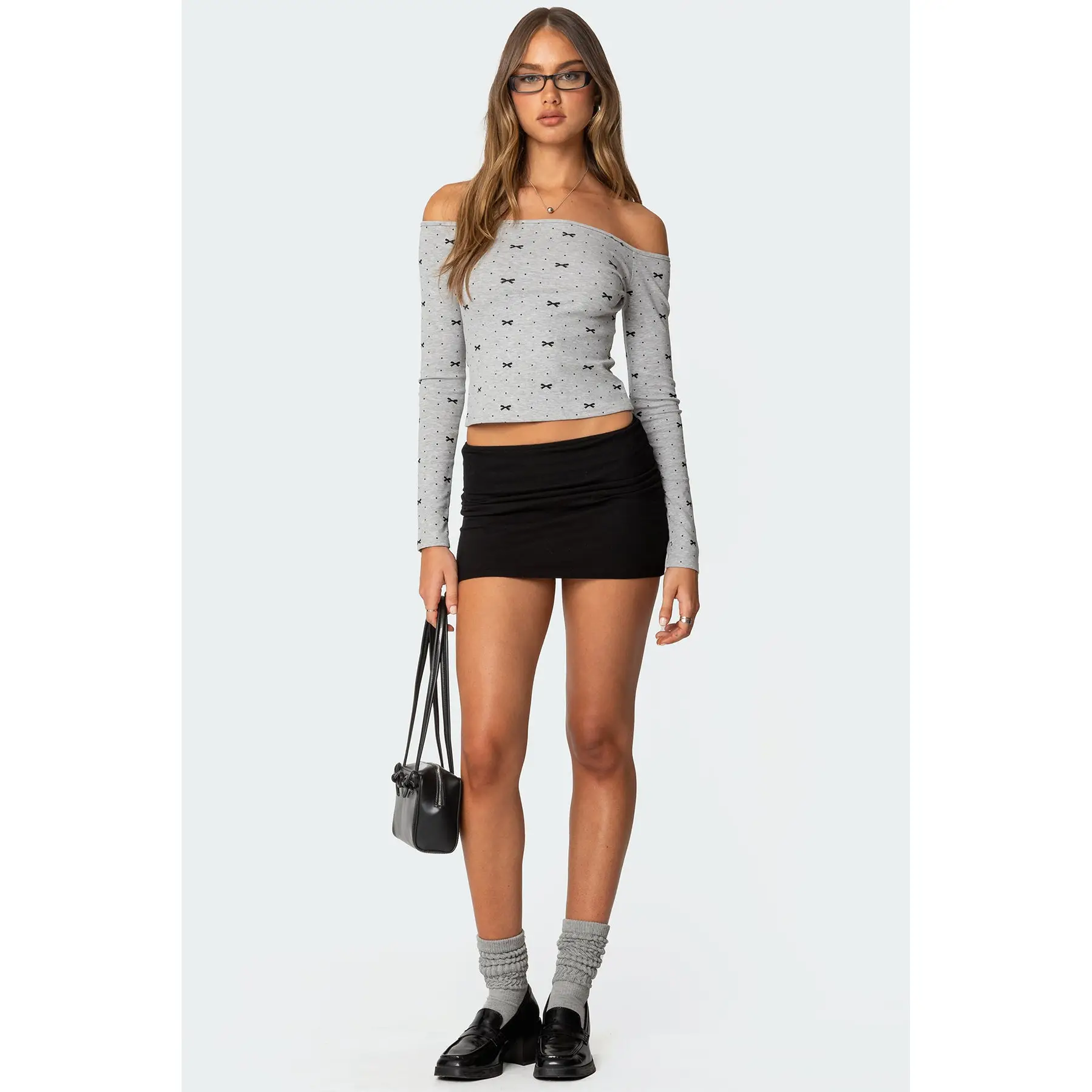 Aisha Low-Rise Mini Skirt