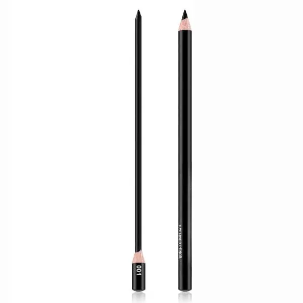 Kohl Eyeliner Pencil - Rich Hyper-Pigmented Color, Smooth Creamy Application, Long-Wearing Matte Finish Versatility, Cruelty-Free - Baby's Got Black