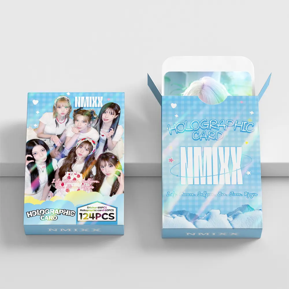 124 Nmixx Collectible Stickers & Double-Sided Star Photo Cards
