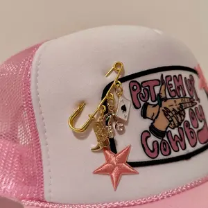 Custom Charm Pin - Personalized Accessory
